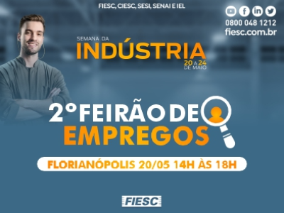 Imagem do evento FEIRÃO DE EMPREGOS FLORIANÓPOLIS 🚀